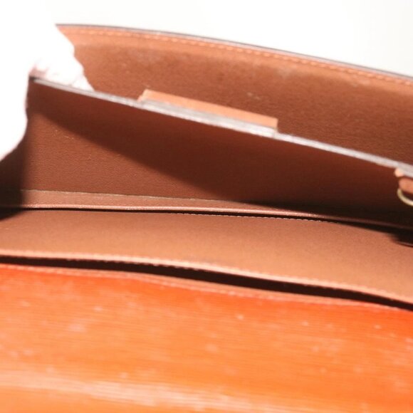 LOUIS VUITTON Epi Serviette Conseiller Briefcase Brown M54423 LV Auth 66184 - Picture 11 of 16